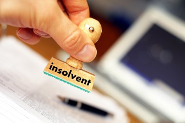 Insolvent clipart