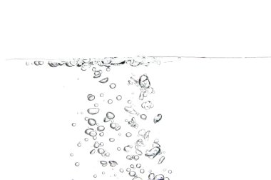 Fresh water with bubbles clipart