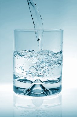 Glass of water clipart