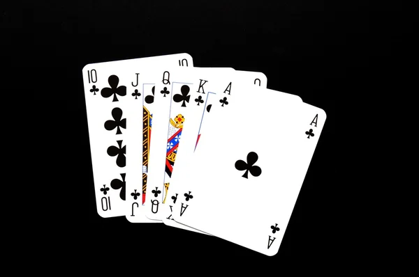 Jogo de cartas de poker — Fotografia de Stock