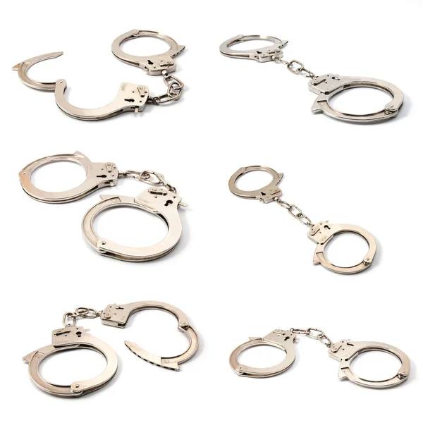 Колекція наручники — стокове фото