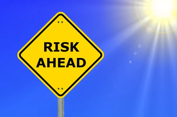 Risk ahead — Stock Photo, Image