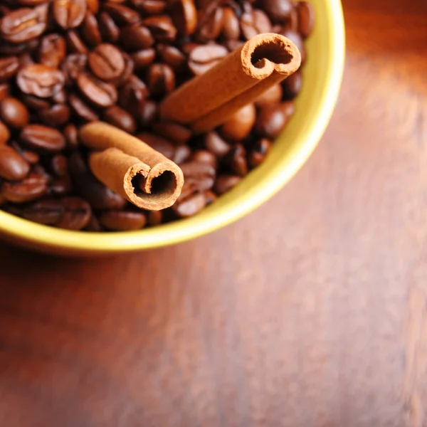 커피, 계 피 — 스톡 사진