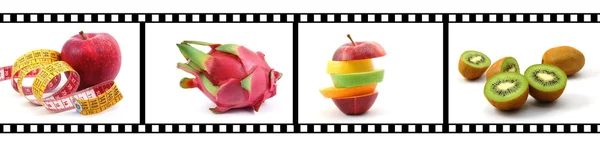 水果收集电影带 — 图库照片