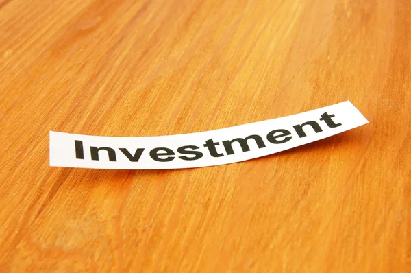 Ivestment idea — Stock Photo, Image