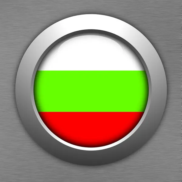 Bulgaria button — Stock Photo, Image
