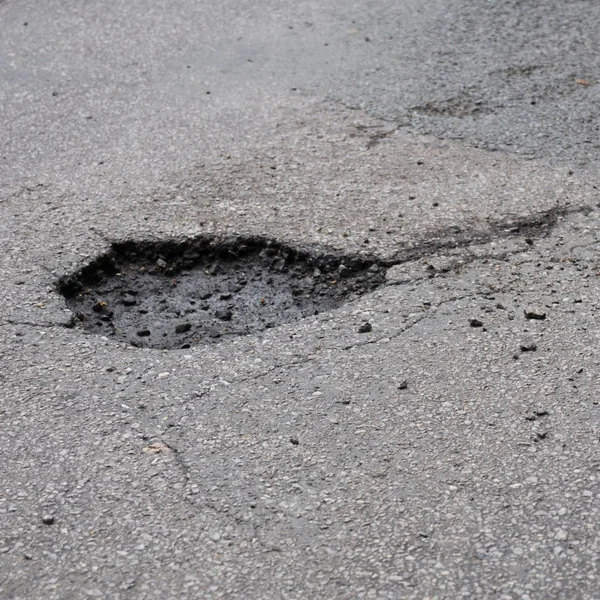 Pothole — Stock Photo, Image