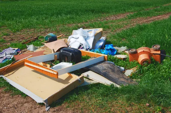 stock image Garbage pollution