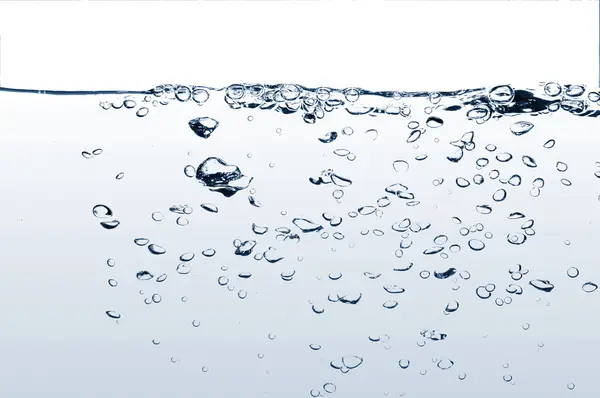 Agua dulce con burbujas — Foto de Stock