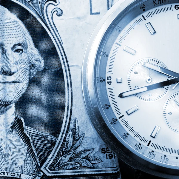 Concepto de tiempo financiero — Foto de Stock