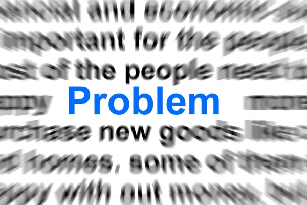 Problem and solution — Stock Photo, Image