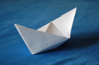 Paper boat clipart
