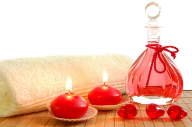 Red spa clipart