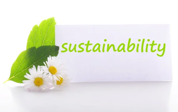 Sustentabilidade — Fotografia de Stock