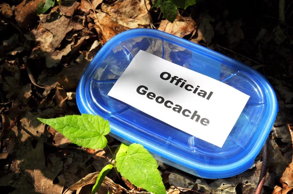 Geocache — Stock Photo, Image