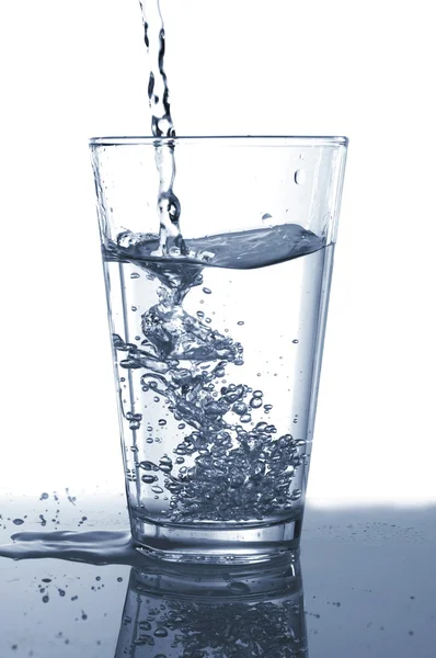 Agua de vidrio — Foto de Stock