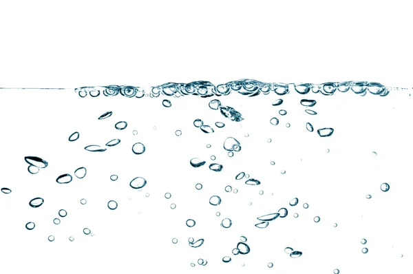 Fresh water with bubbles — Stock Photo, Image