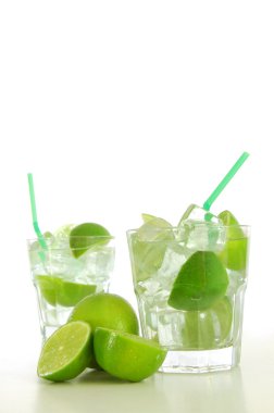 Green cocktail clipart