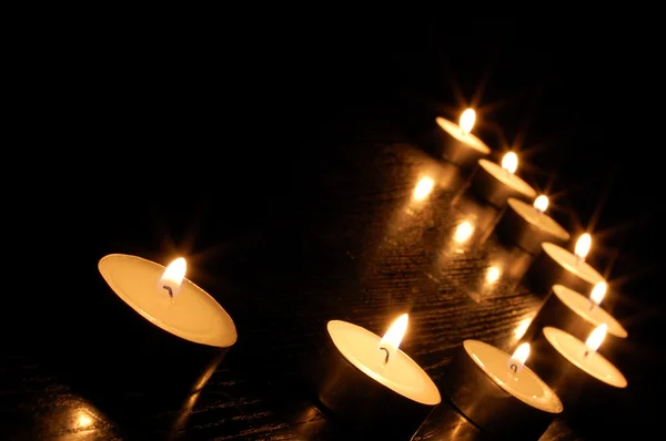 Romantisk candle light — Stockfoto