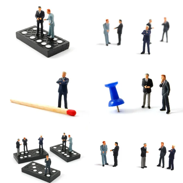 Business man collection — Stock Photo, Image