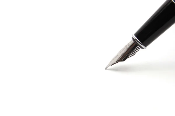 Fontein pen geïsoleerd op witte achtergrond — Stockfoto