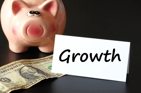 財政の成長 — 图库照片