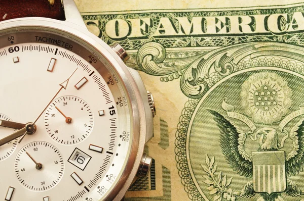 Zaman ve para — Stok fotoğraf