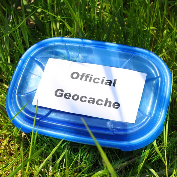 Geocaching — Zdjęcie stockowe