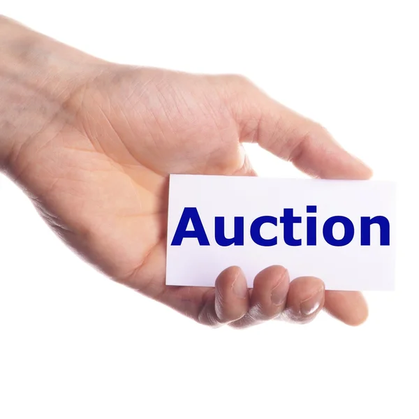Auction — Stock Photo, Image