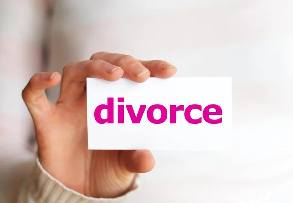 Розлучення — стокове фото