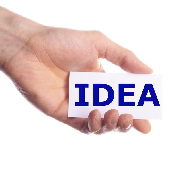 Ideia — Fotografia de Stock