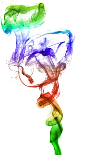 Abstrakt rainbow rök — Stockfoto