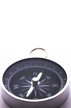 Compass and white copyspace clipart