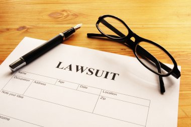 Lawsuit clipart