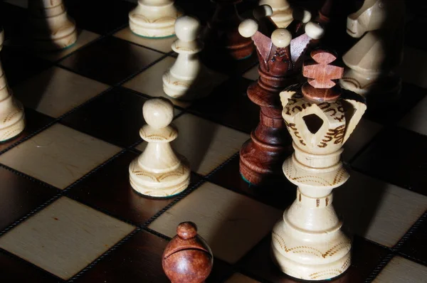 Tablero de ajedrez — Foto de Stock