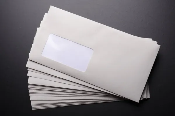 Envelope e copyspace — Fotografia de Stock