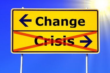 Change and crisis clipart