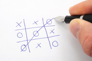 Tic tac toe clipart