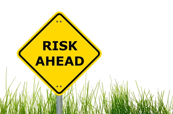 Risk ahead — Stock Photo, Image