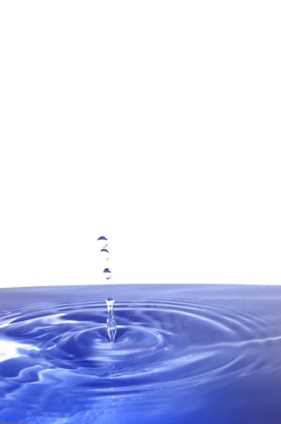 Sağlıklı yaşam konsepti ile su damlası — Stok fotoğraf