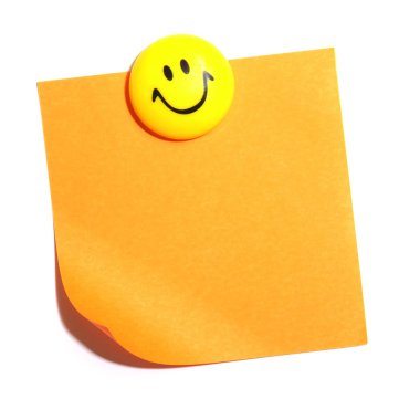 Smiley and copyspace clipart