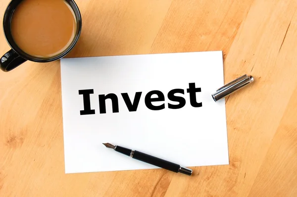 Invest — Stock Photo, Image