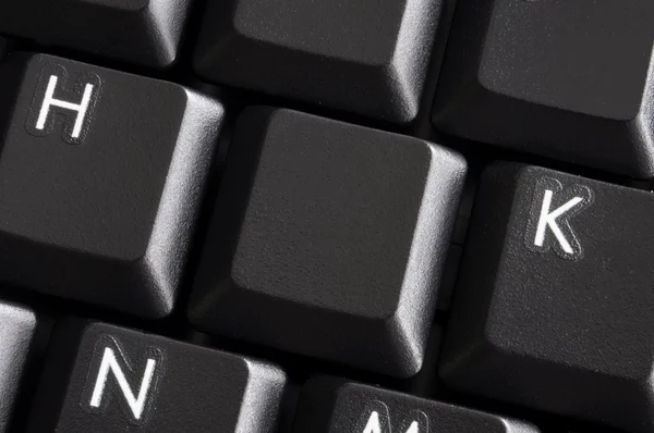 Lege computer toetsenbord knop — Stockfoto