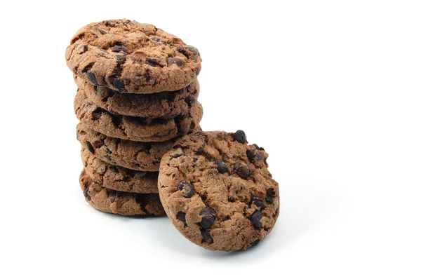 Cookie izolované na bílém pozadí — Stock fotografie