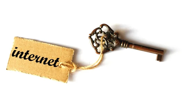 Internet security key — Stock Photo, Image