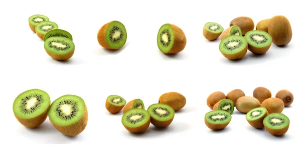 Coleção de fruta Kiwi — Fotografia de Stock