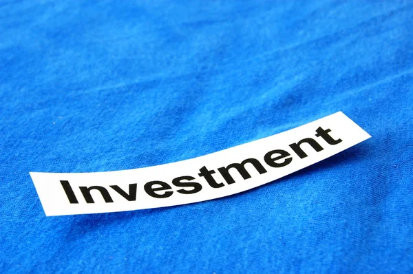 Investitionen — Stockfoto