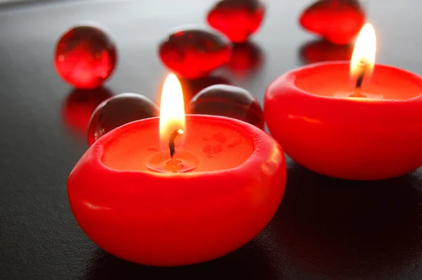Heiße Kerzen — Stockfoto