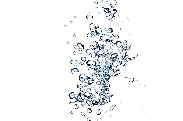 Bolle d'aria in acqua — Foto Stock
