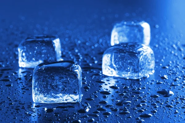 Ice cube макросу — стокове фото